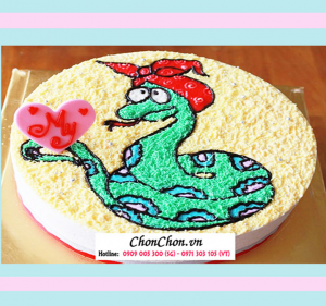Bánh kem độc lạ - tác phẩm của sự sáng tạo