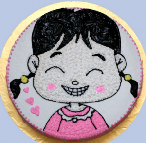 Bánh sinh nhật đẹp, món quà vô cùng đáng yêu.