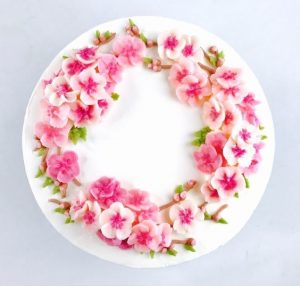 Bánh sinh nhật hoa - chiếc bánh của sự tinh tế 6 Bánh sinh nhật hoa - chiếc bánh của sự tinh tế