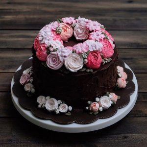 Bánh sinh nhật hoa - chiếc bánh của sự tinh tế 7 Bánh sinh nhật hoa - chiếc bánh của sự tinh tế