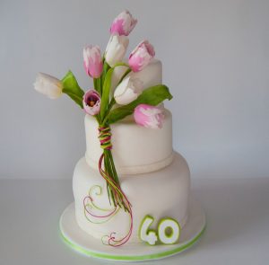 Bánh sinh nhật hoa - chiếc bánh của sự tinh tế 8 Bánh sinh nhật hoa - chiếc bánh của sự tinh tế