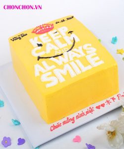 Say đắm vẻ đẹp của những chiếc bánh kem mang sắc vàng