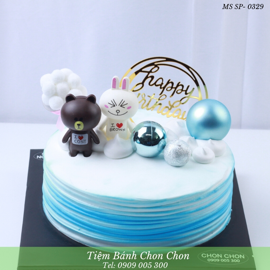 1 Gấu Pooh trang trí bánh kem sinh nhật gấu nhựa trang trí  Lazadavn