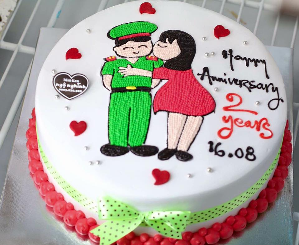 Bánh Kem Mừng Ngày Thành Lập QĐND VN