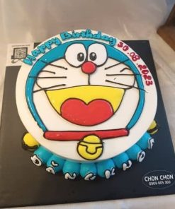 Bánh kem vẽ hình Doraemon