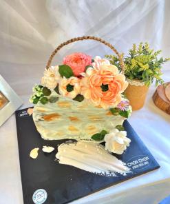 Bánh sinh nhật bắt hoa kem 16