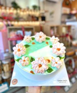 Bánh sinh nhật bắt hoa kem 18