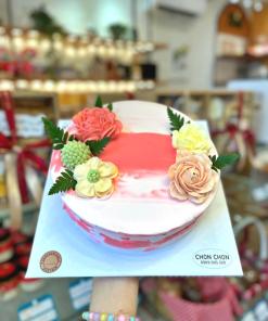 Bánh sinh nhật bắt hoa kem 23