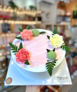 Bánh sinh nhật bắt hoa kem 26