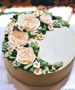 Bánh sinh nhật bắt hoa kem 29