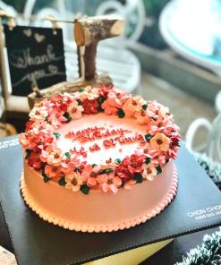 Bánh sinh nhật bắt hoa kem 4