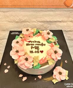 Bánh sinh nhật bắt hoa kem 5