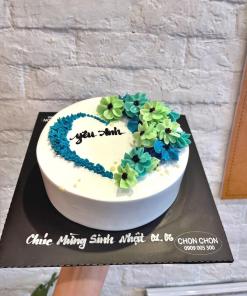 Bánh sinh nhật bắt hoa kem 8