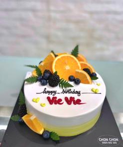 Bánh sinh nhật Decor Trái Cây FD041