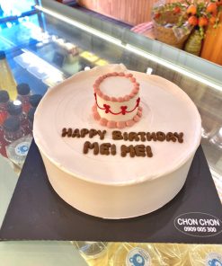 Bánh Kem Đơn Giản Hàn Quốc - Mẫu 074