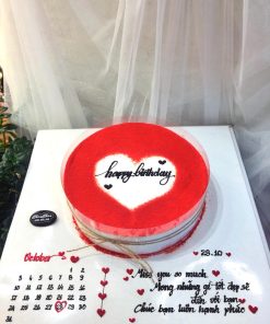 Bánh Kem Đơn Giản Hàn Quốc - Mẫu 081