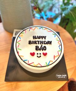 Bánh Kem Đơn Giản Hàn Quốc - Mẫu 096